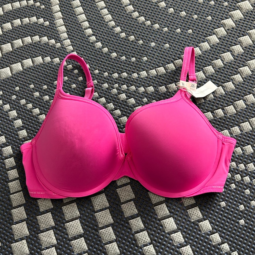 Victoria Secret T shirt Bra Hot Pink 🩷